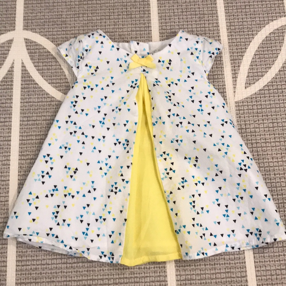 Short sleeve baby tunic/dress